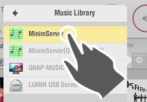 LUMIN App layout