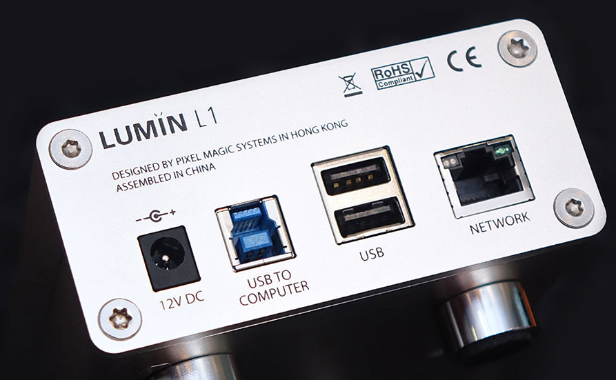 LUMIN Amp rear