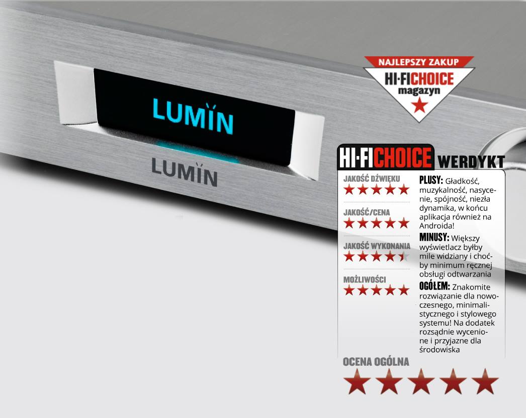 Hi-Fi Choice LUMIN M1 review