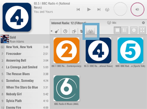 Internet Radio: Browsing stations