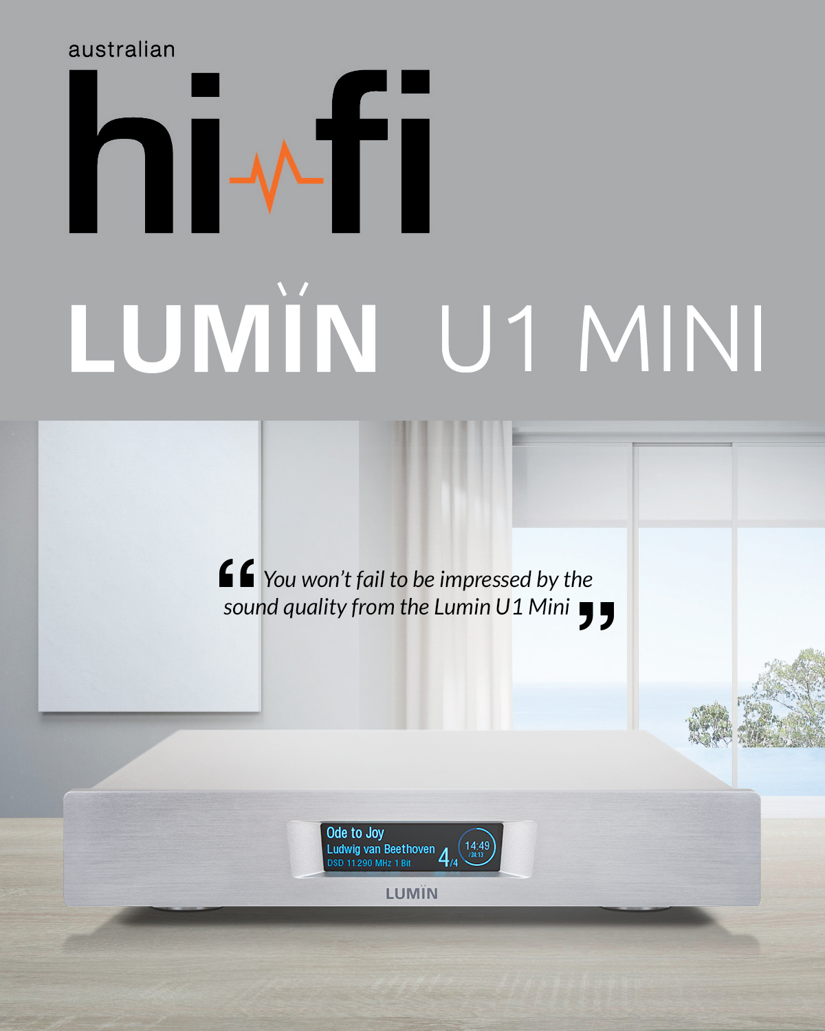 Australian Hi-Fi Magazine LUMIN U1 Mini Review