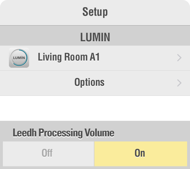 Turn off Leedh Processing