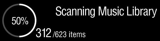 Scanning Music Library