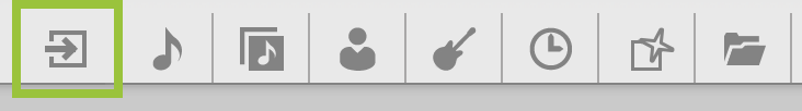 LUMIN M1 input tab