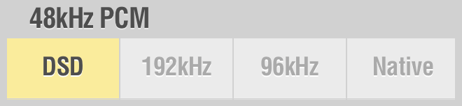 Lumin Settings 48kHz PCM