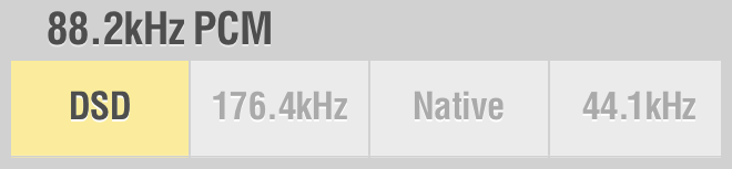 Lumin Settings 88.2kHz PCM